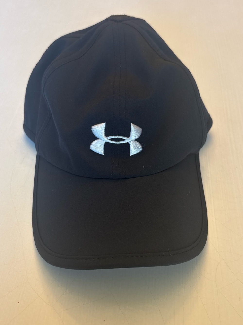 Under Armour Black Hat with White Logo